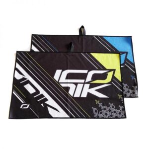 40x80cm personalized waffle microfiber golf towel with loop