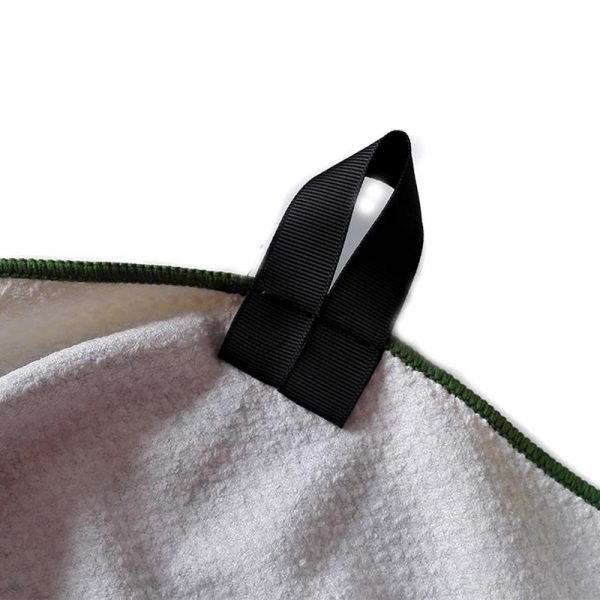 40x80cm personalized waffle microfiber golf towel with loop - Image 3