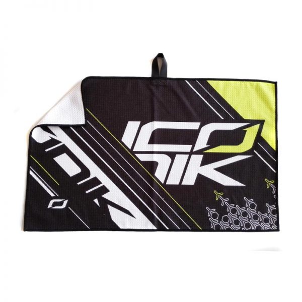 40x80cm personalized waffle microfiber golf towel with loop - Image 4