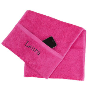 Plain weaving 16s twist plant dyed cotton workout towels