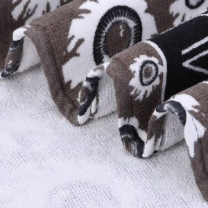 Quality 35x75cm 400gsm super comfortable fuzzy texture velout cotton sport towel supplier