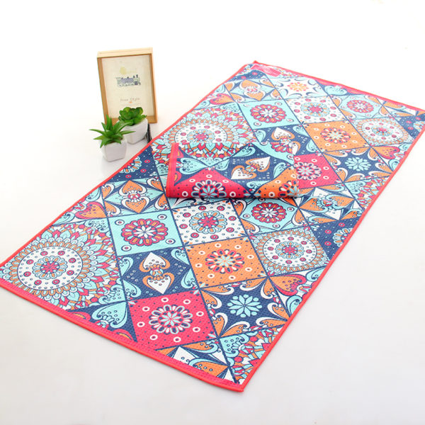 Waffle microfiber beach towel design your own pattern 75x150cm